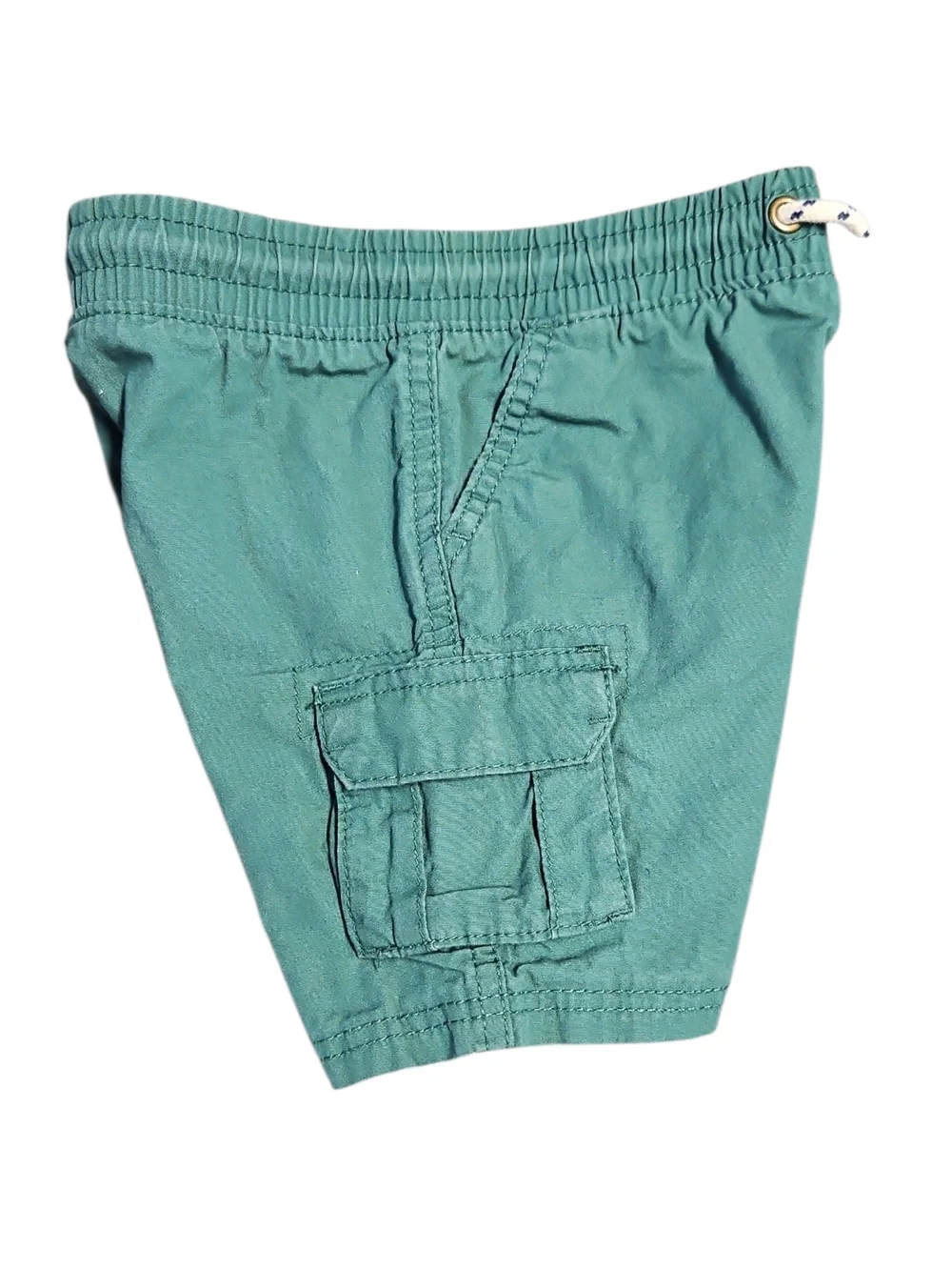 Carter's Boys Green Cargo Shorts with Drawstring Size 3t